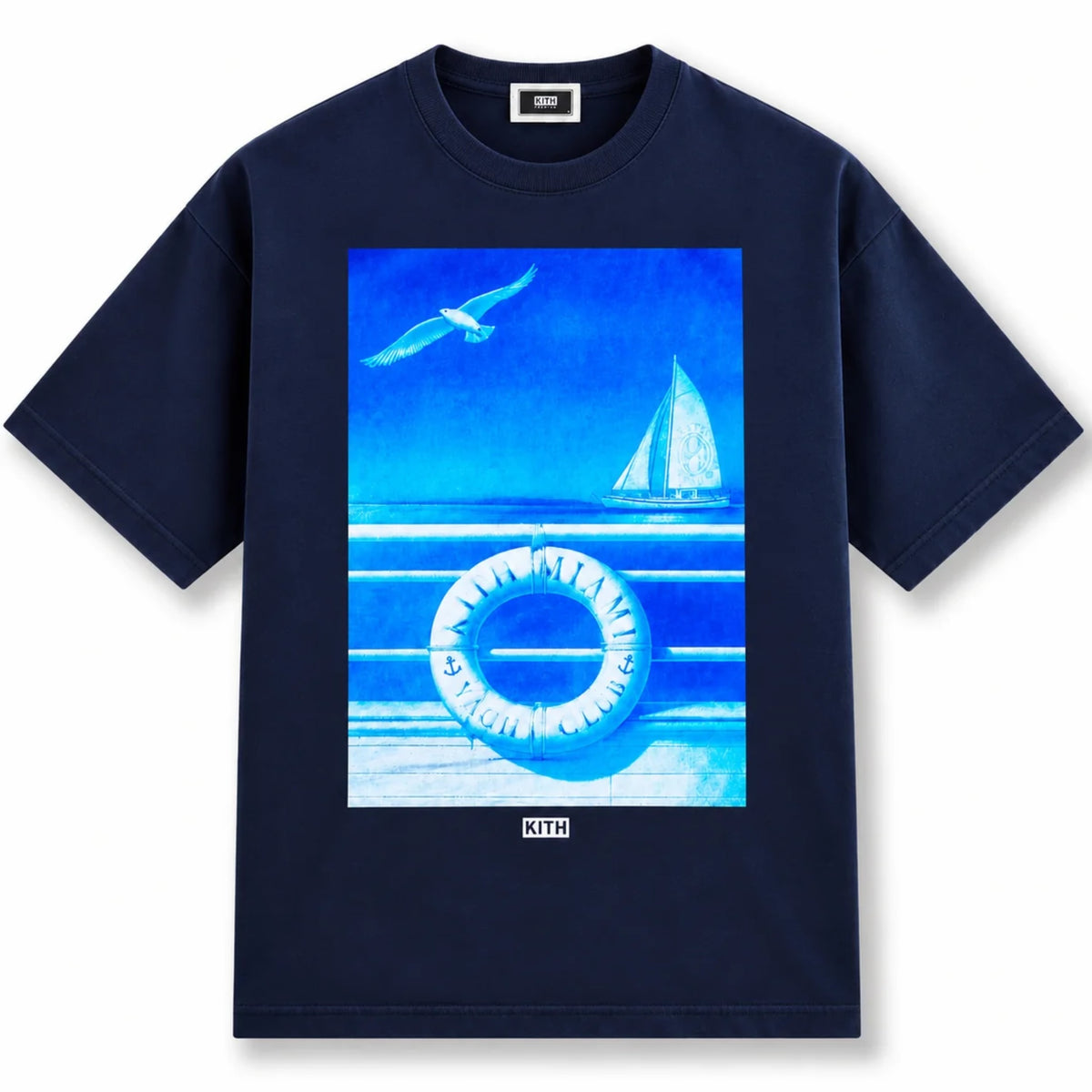 Kith Miami Vault Club Tee Nocturnal | Store Exclusive 2025