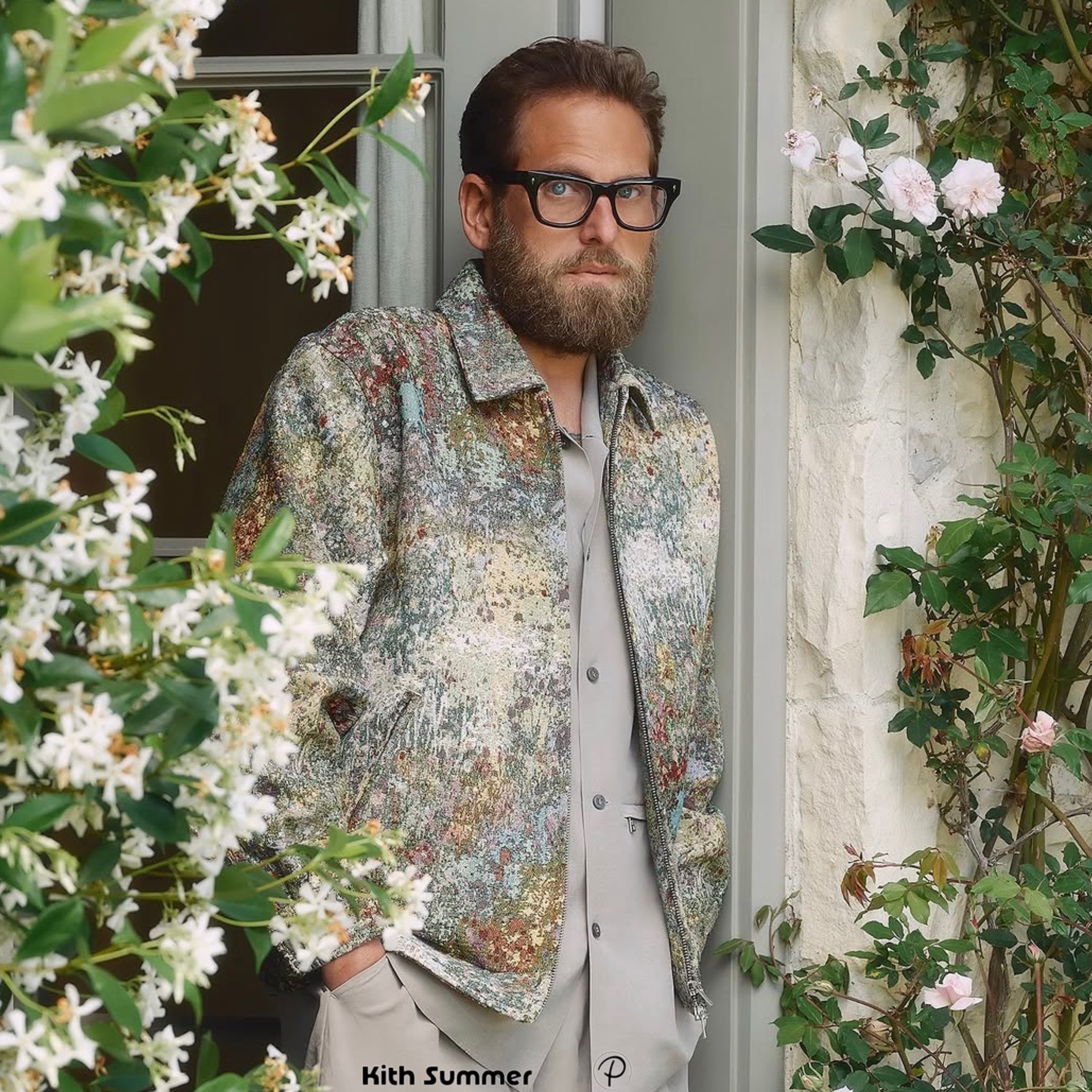 Kith Floral Tapestry Connor Blouson Jacket