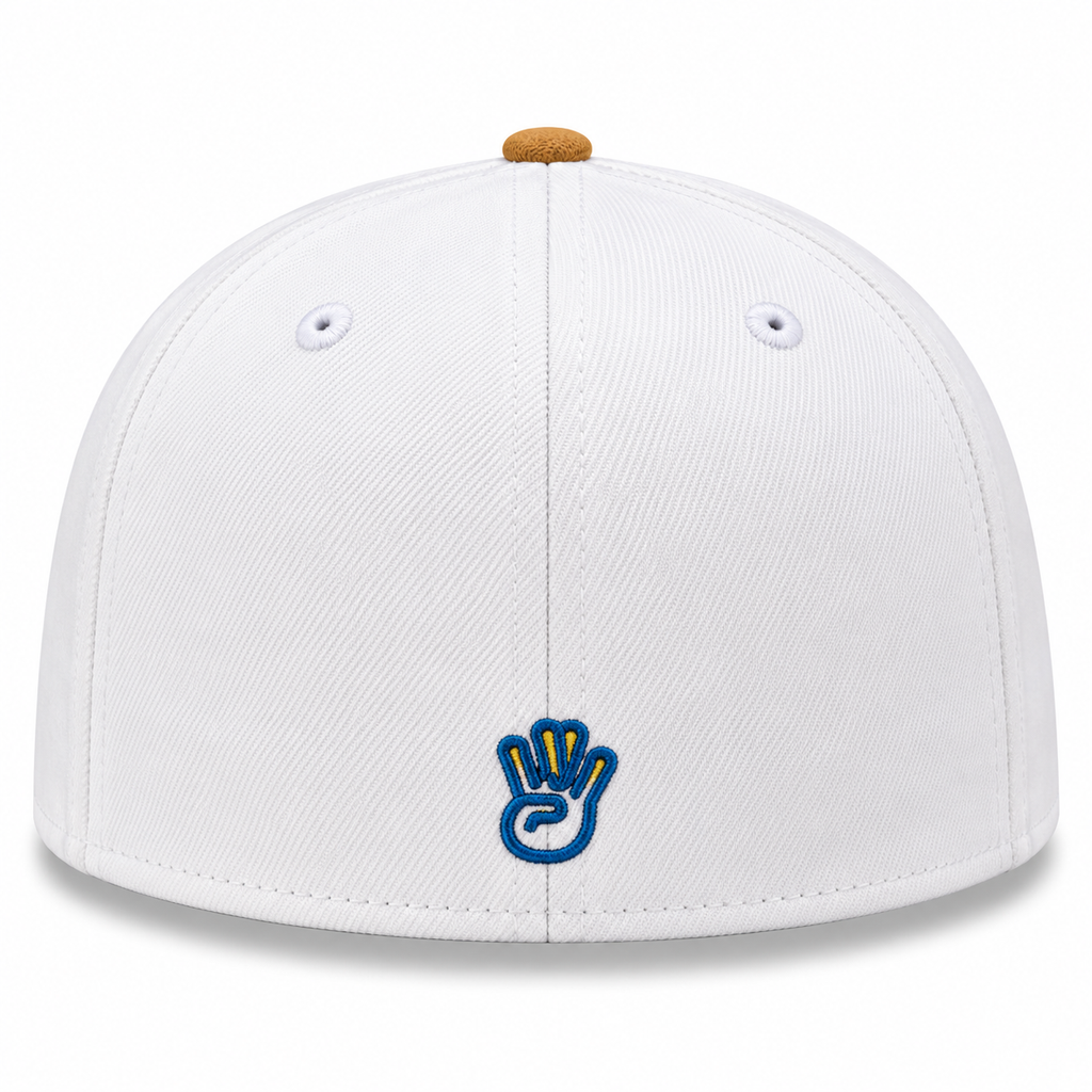 New Era California Bear 59FIFTY Fitted White Blue 2021