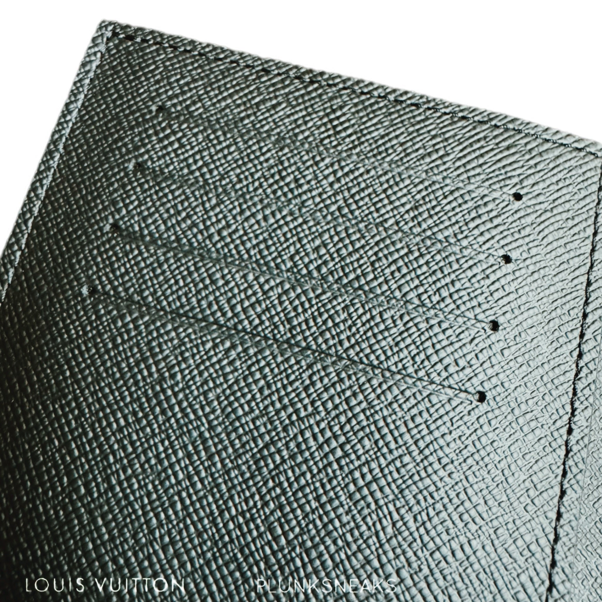 Louis Vuitton Monogram Eclipse Passport Cover 2017 (USED)