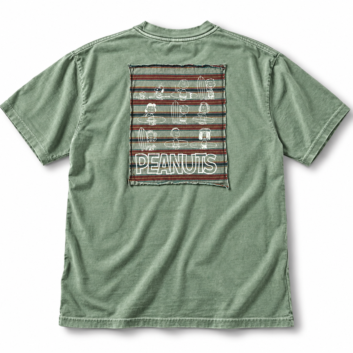 Peanuts All-Over Surf Crew Vintage Tee | Korea Exclusive 2026