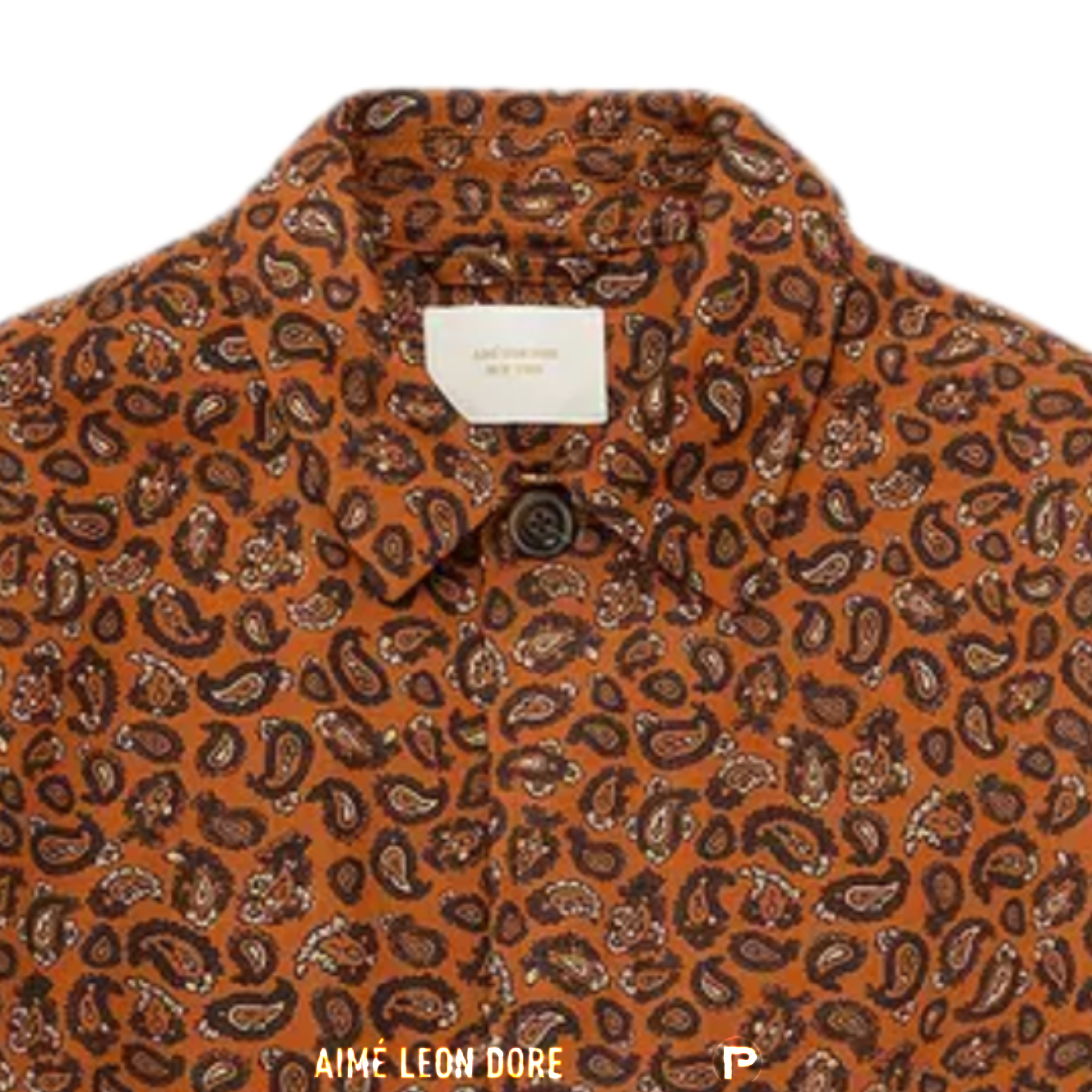 Aimé Leon Dore Belted Topcoat 'Leopard Paisley'2023