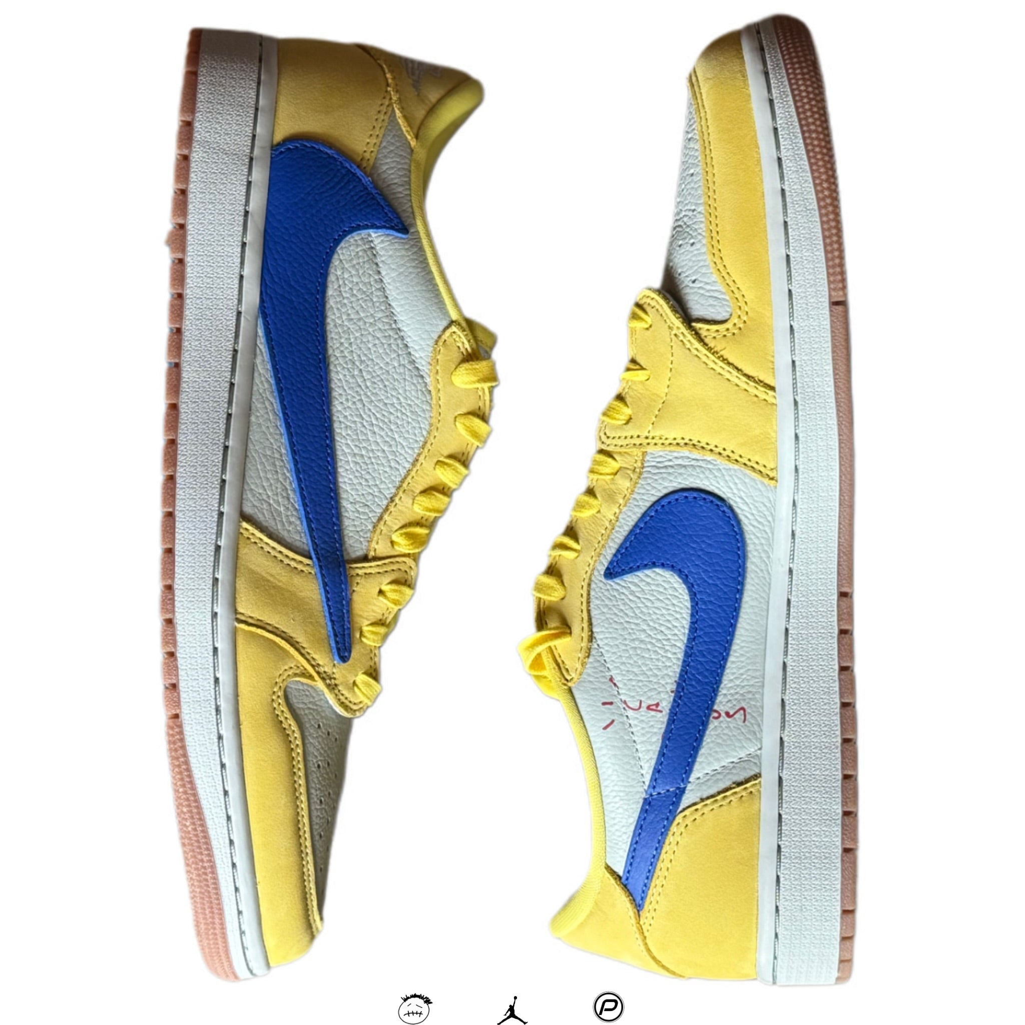 Travis Scott x Wmns Air Jordan 1 Retro Low OG Canary 2024 (USED)