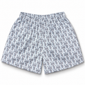 Bravest Studios Christian Dior-Inspired Mesh Monogram Shorts Grey 2022