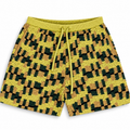 Aimé Leon Dore Wool Hand Knit Short Beige Green 2023 (USED)