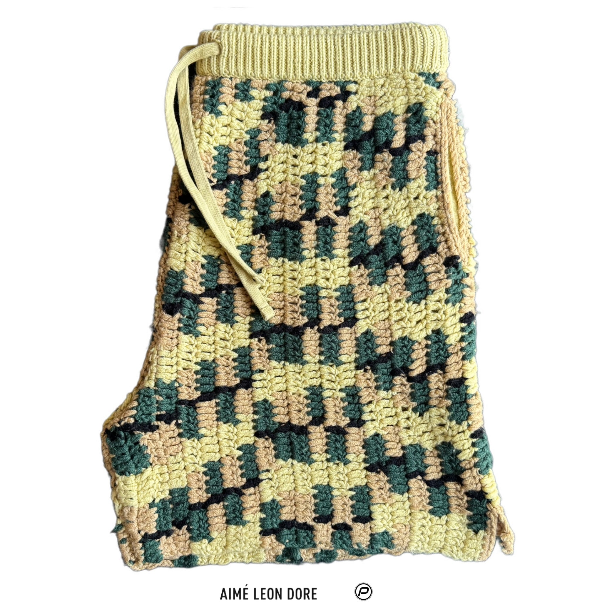 Aimé Leon Dore Wool Hand Knit Short Camo 2023 (USED)