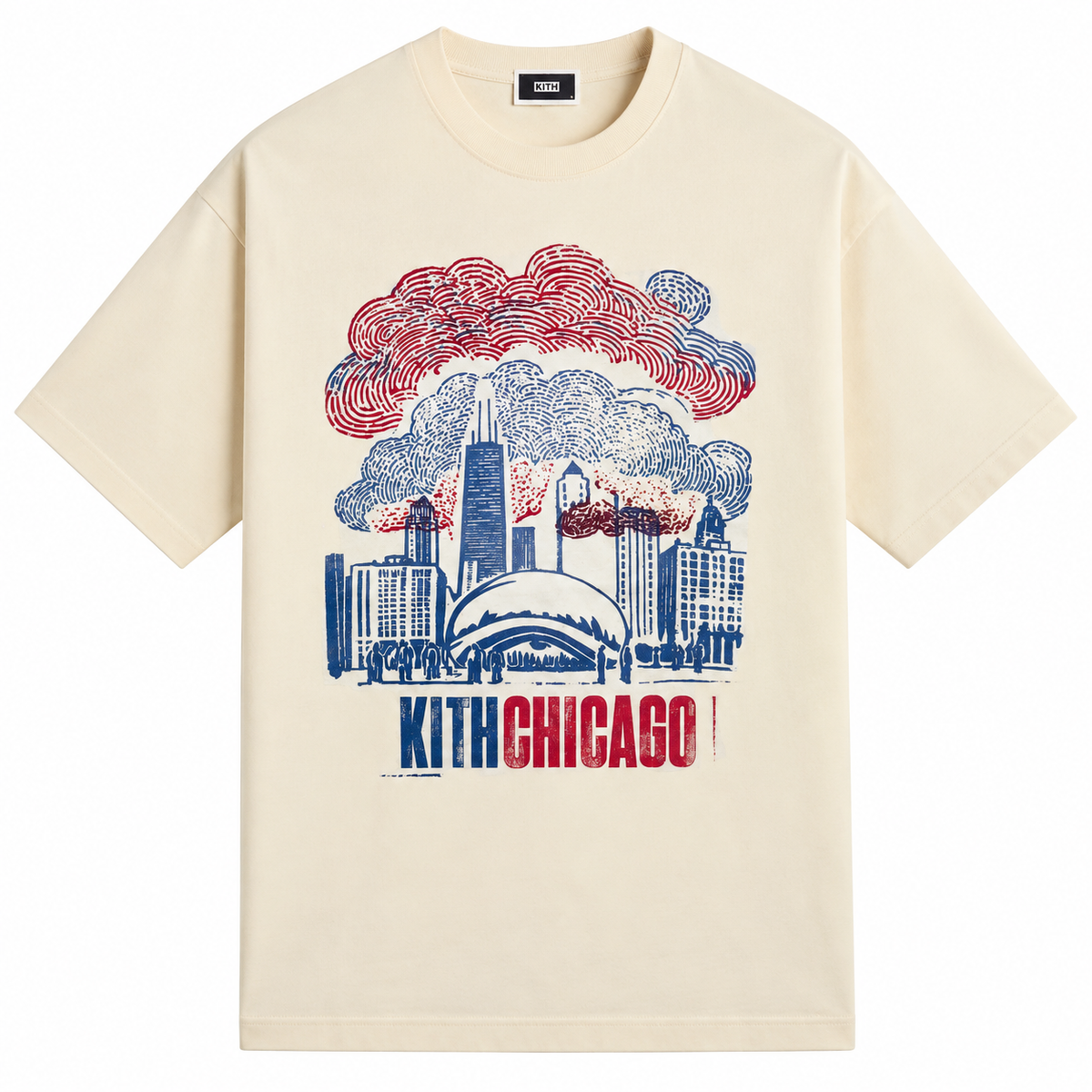 Kith Chicago Mosaic Skyline Tee | Store Exclusive 2026