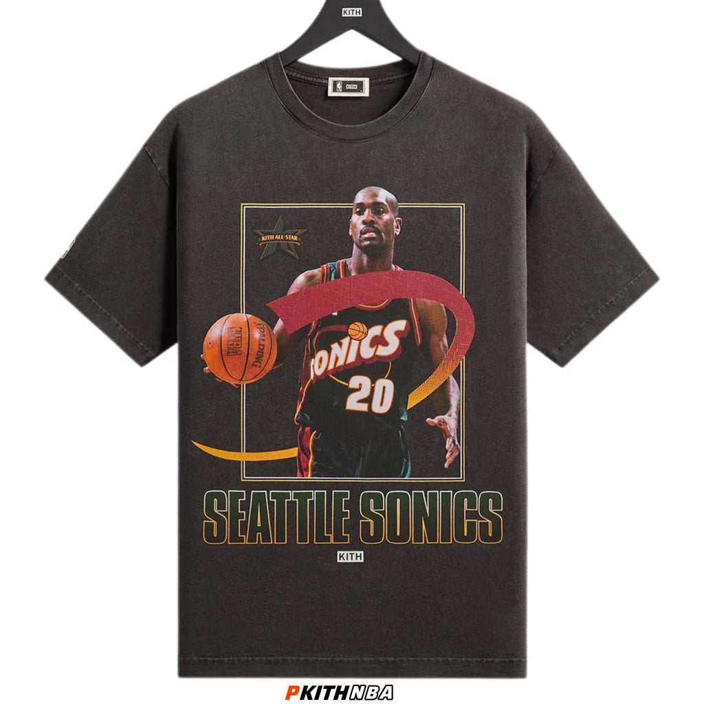 Kith for NBA All-Star Seattle SuperSonics Gary Payton Vintage Tee