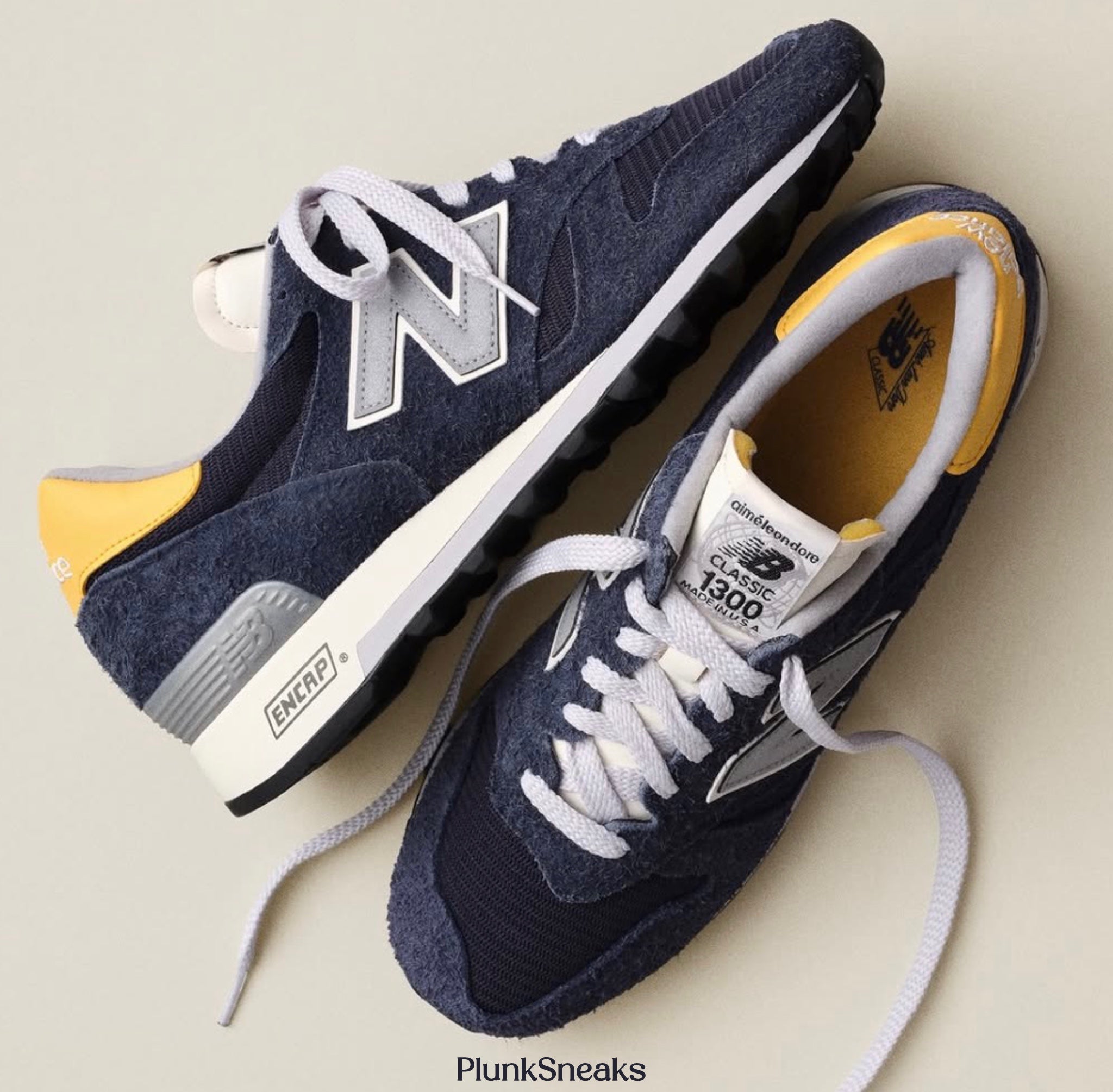 Aime Leon Dore New Balance 1300 MiUSA Navy Gold 2026