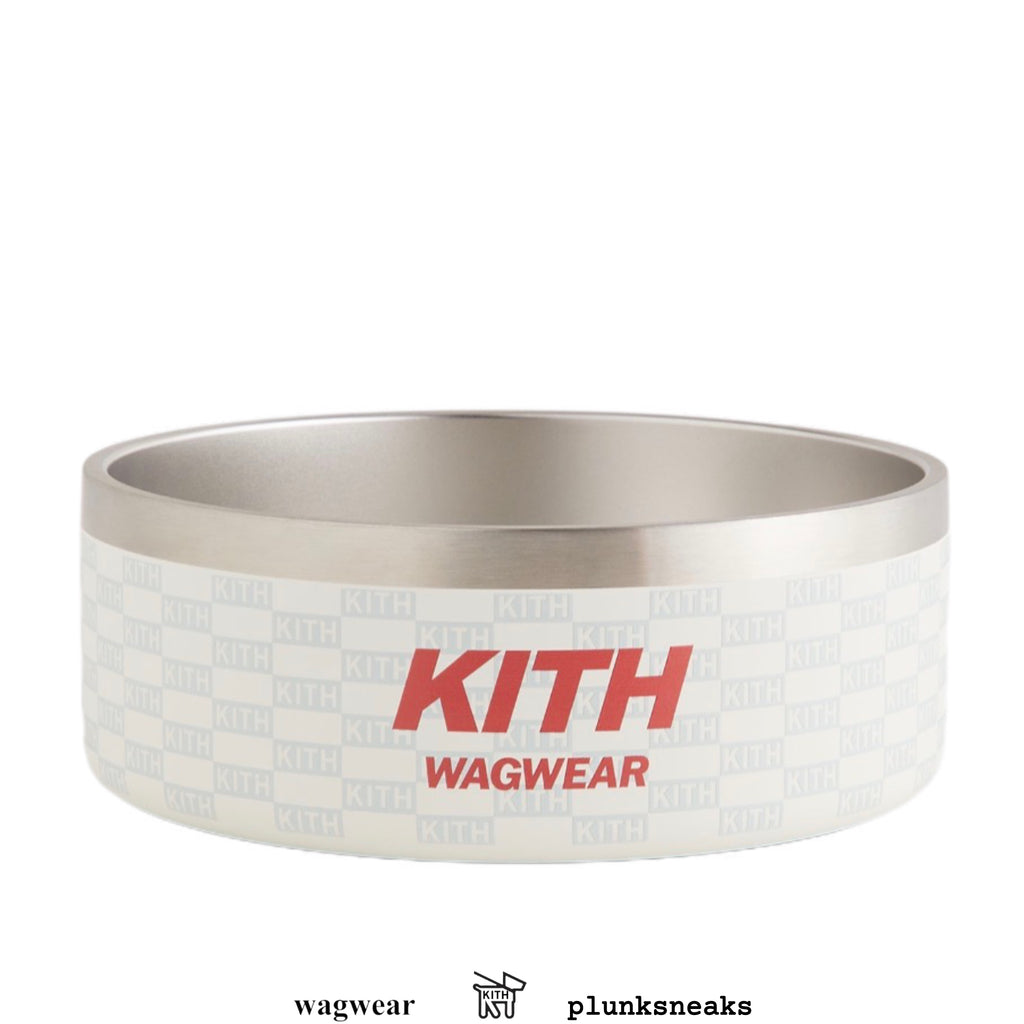Kith for Wagwear Metal Pet Bowl