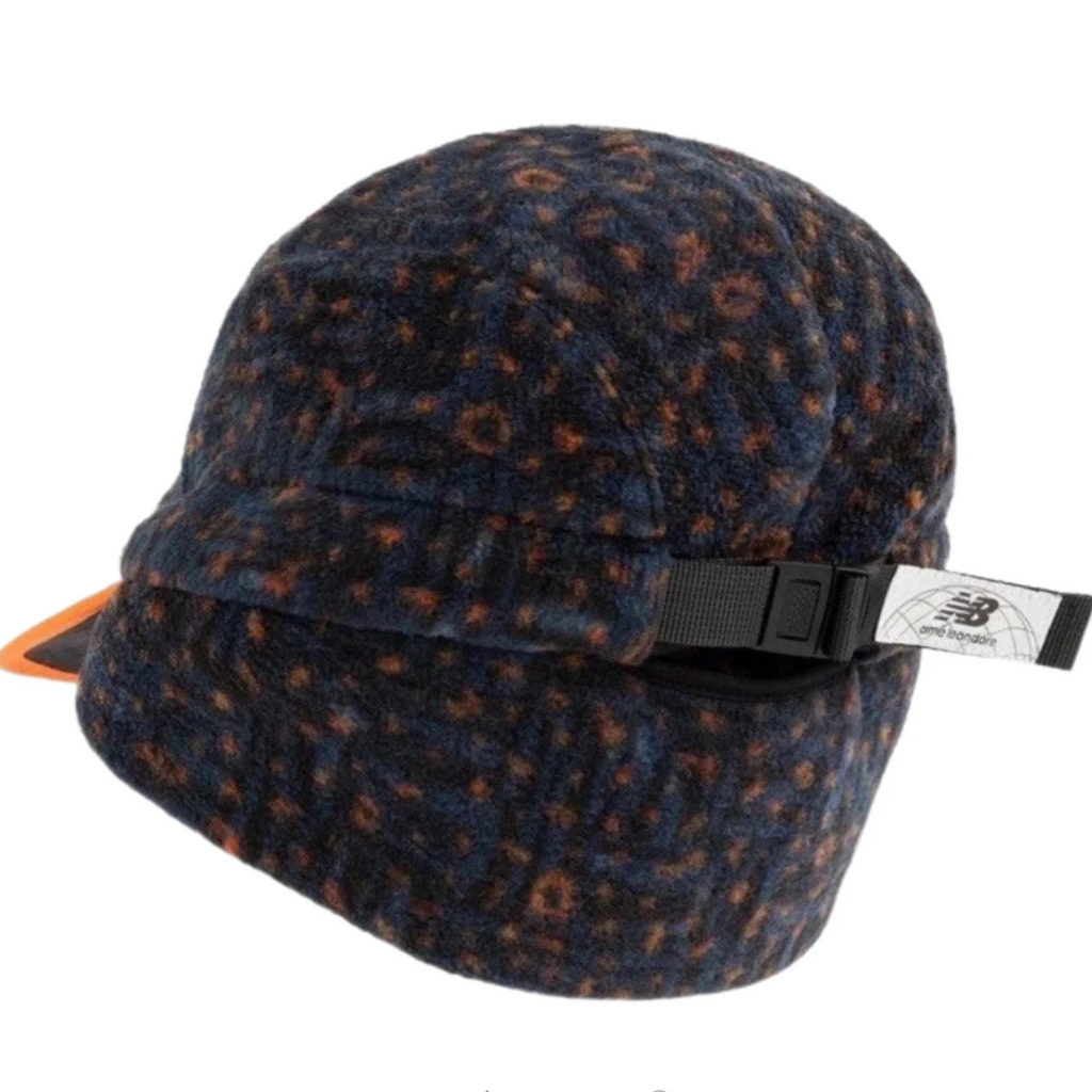 Aime Leon Dore New Balance Rainier Printed Fleece Ear Flap Cap 2023