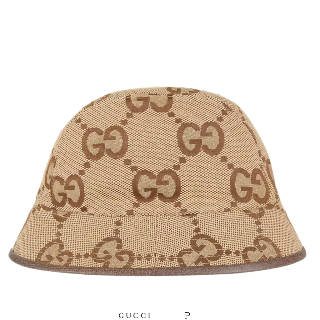 Gucci Jumbo GG Canvas Bucket Hat 2023 (USED)