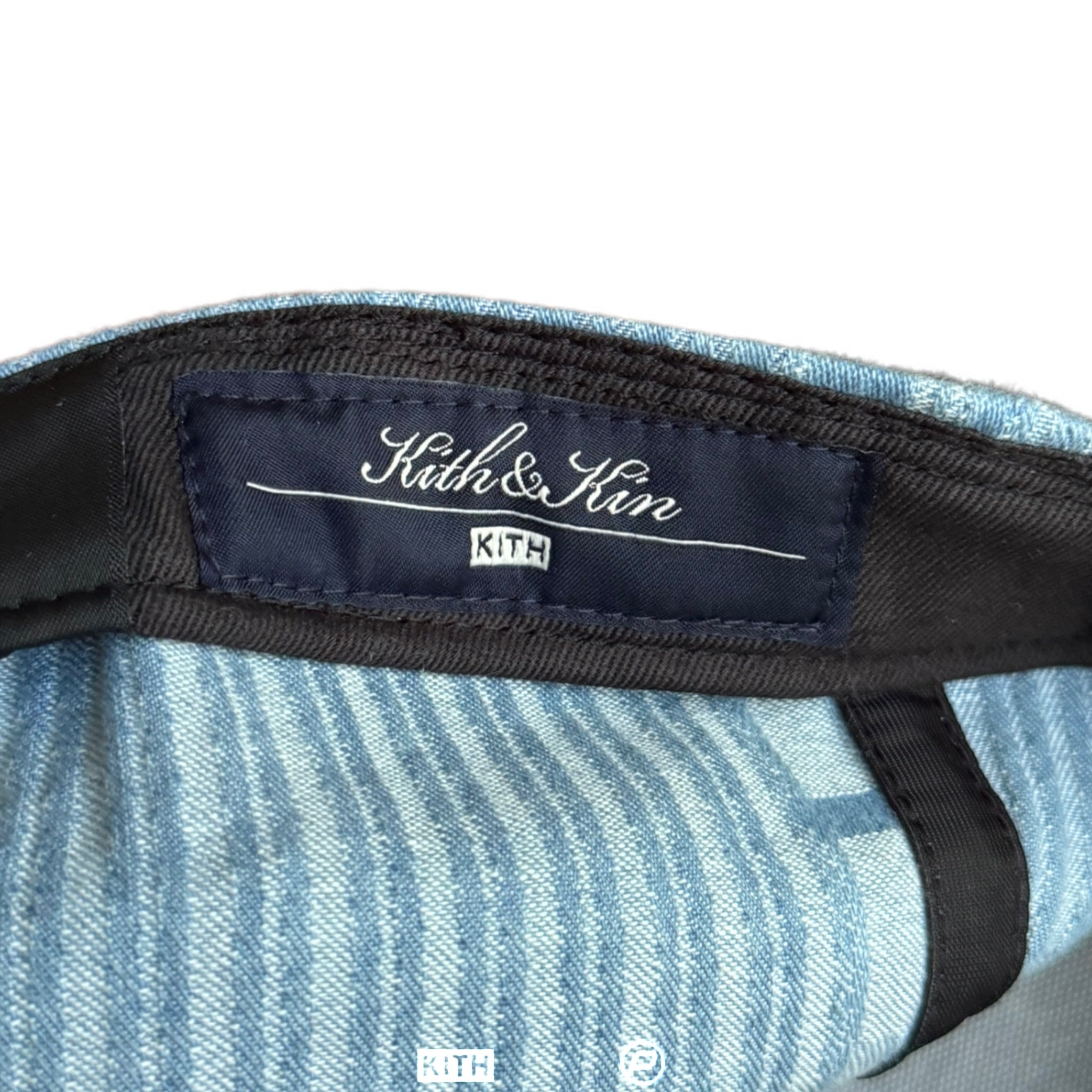 Kith x New Era New York Yankees Japanese Indigo Jacquard Low Profile Cap 2023 (USED)