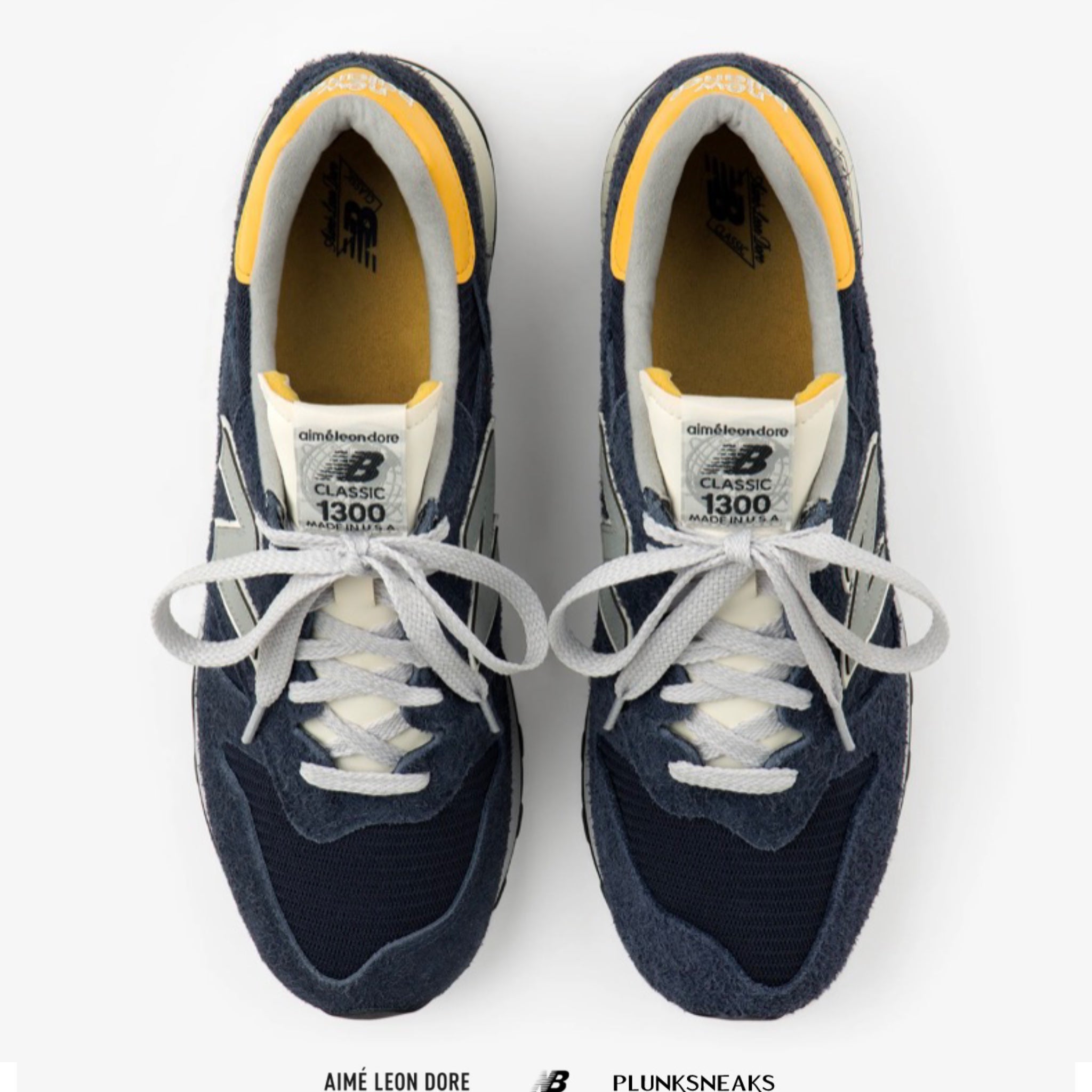 Aime Leon Dore New Balance 1300 MiUSA Navy Gold 2026
