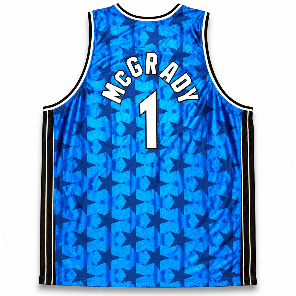 Reebok Orlando Magic Tracy McGrady Authentic Vintage Jersey Blue 2003 (USED)