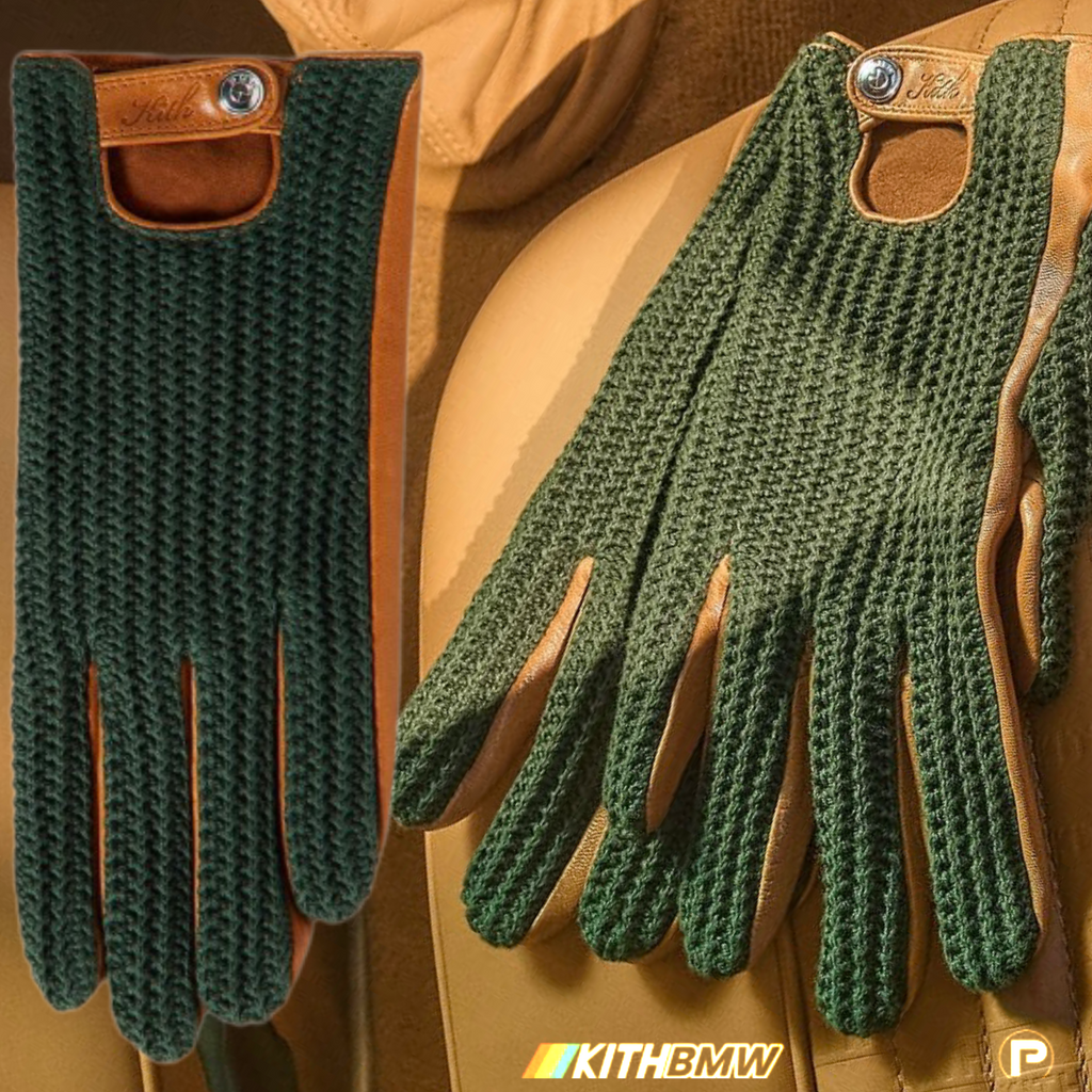 Kith for BMW Crochet Driving Gloves Vitality