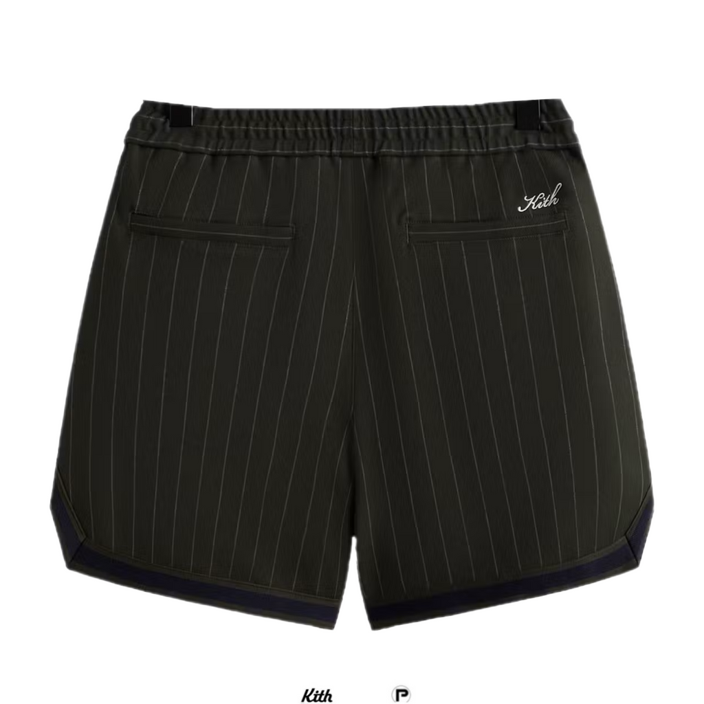 Kith Double Weave Pinstripe Short Stadium 2024 (USED)