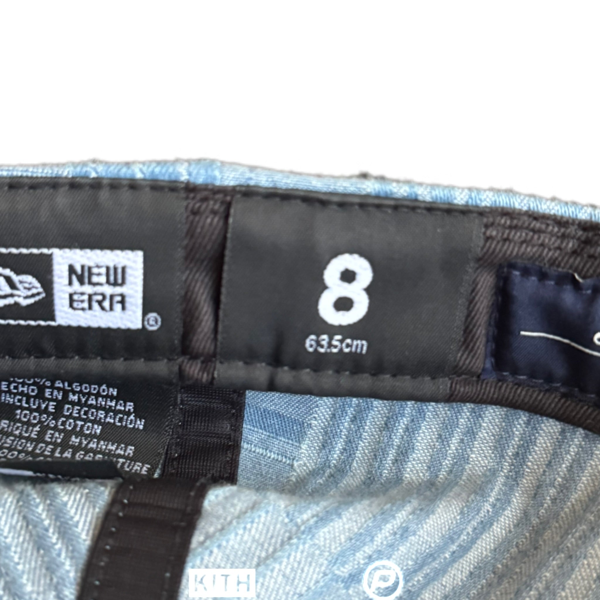 Kith x New Era New York Yankees Japanese Indigo Jacquard Low Profile Cap 2023 (USED)