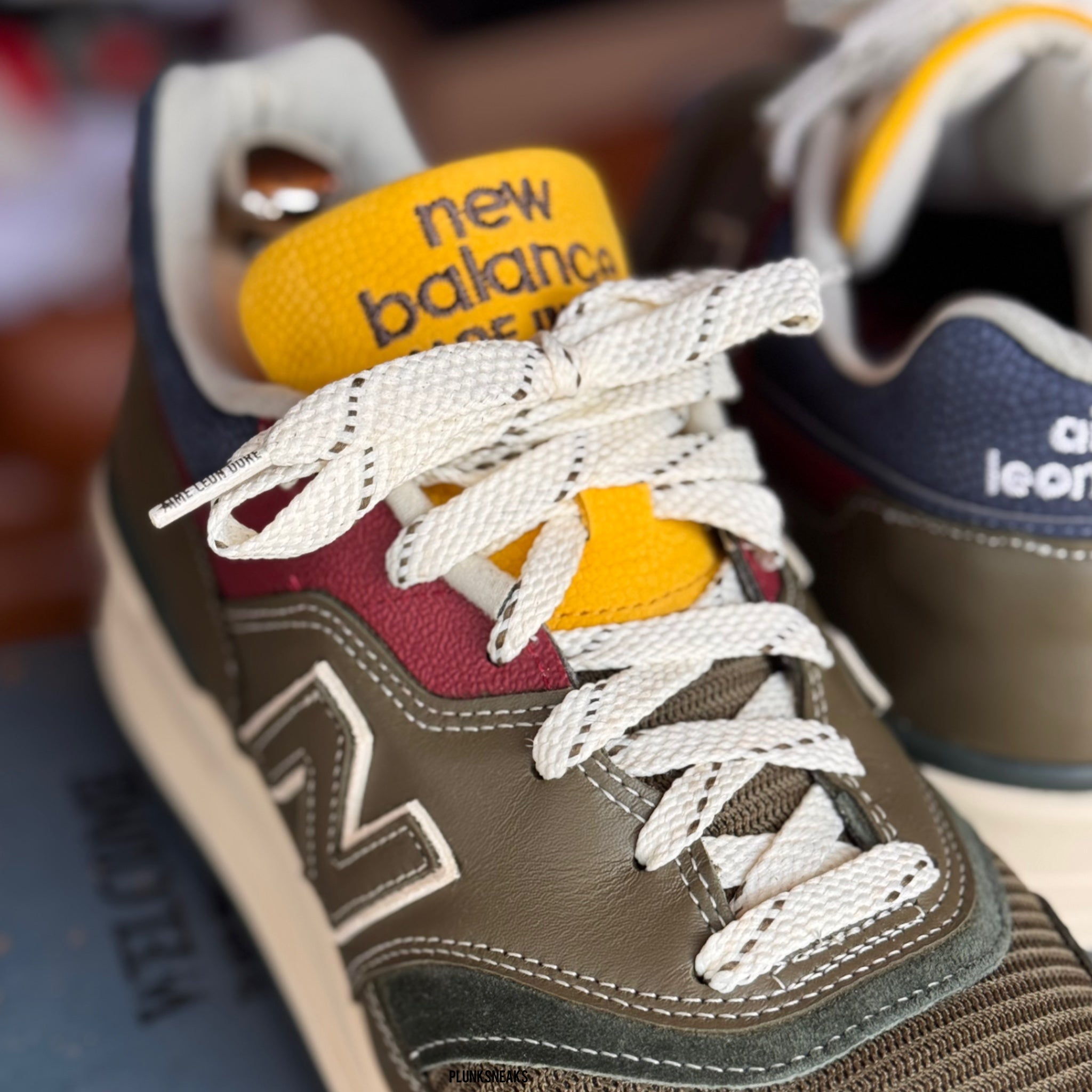 Aimé Leon Dore x New Balance 997 MiUSA Dark Moss Angora (USED)