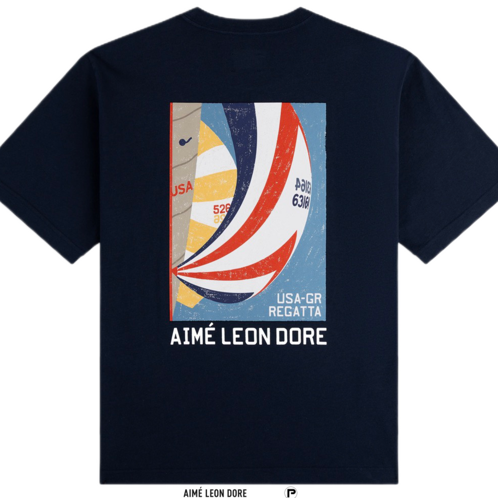 Aimé Leon Dore Regatta Tee Navy Blazer
