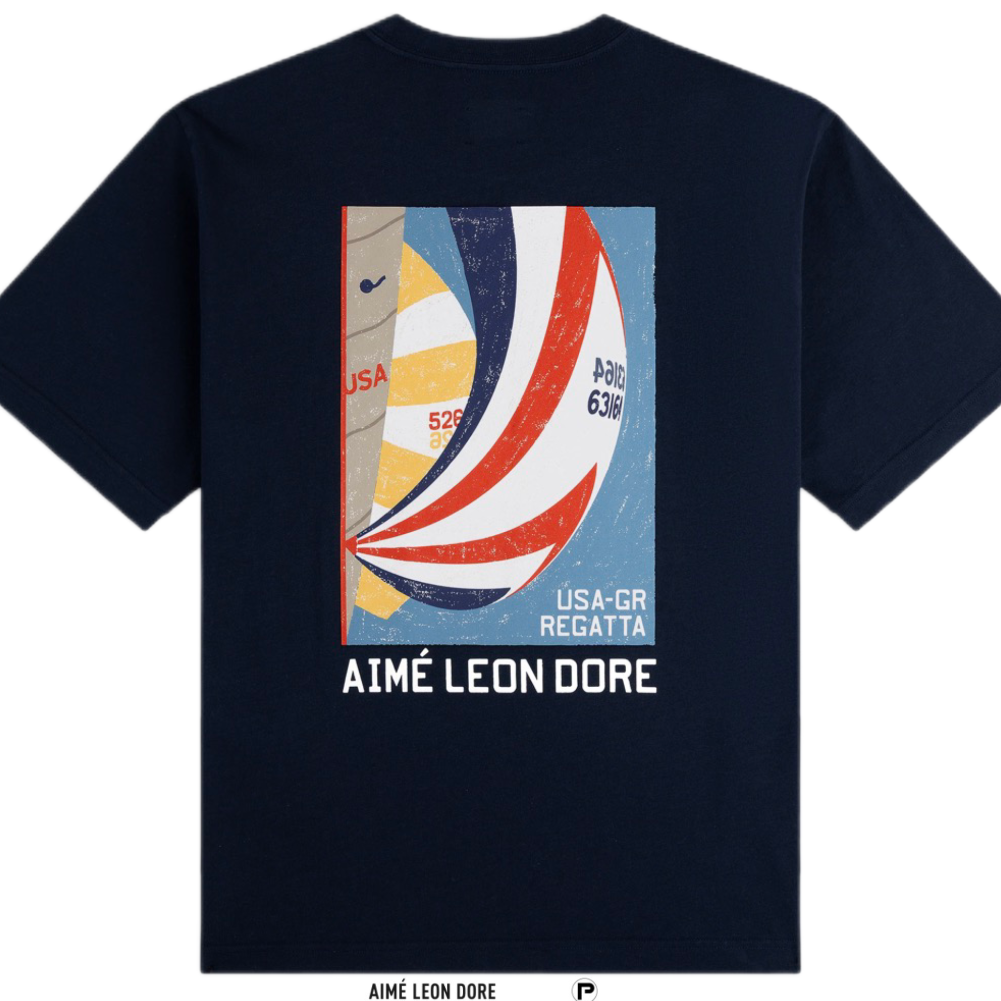Aimé Leon Dore Regatta Tee Navy Blazer