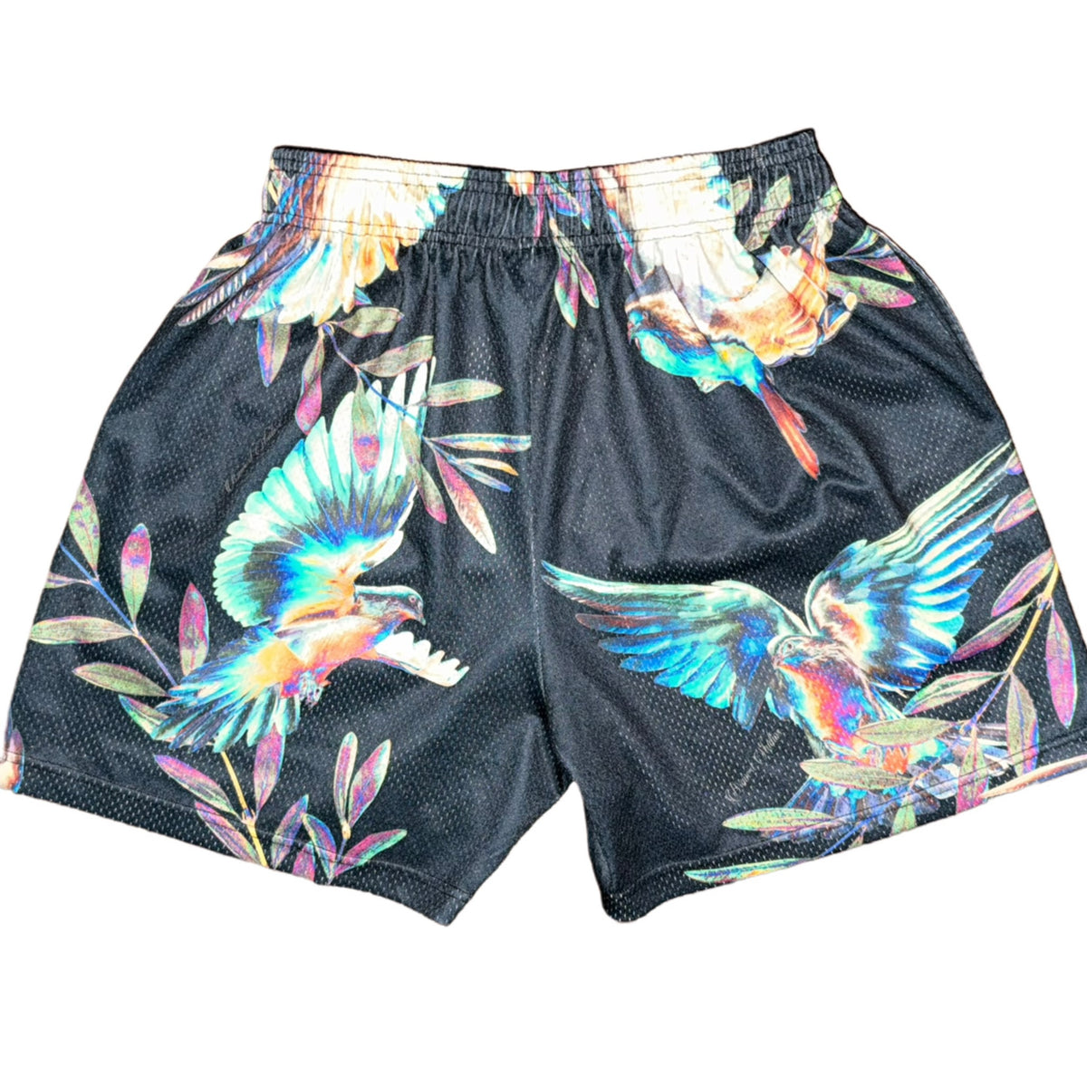 Bravest Studios Birds of Paradise Mesh Shorts Black 2022