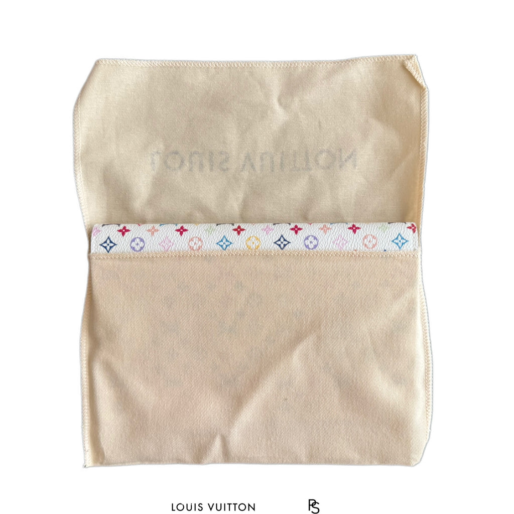 Louis Vuitton x Takashi Murakami Monogram Multicolor Emily Notebook Cover 2025 (USED)