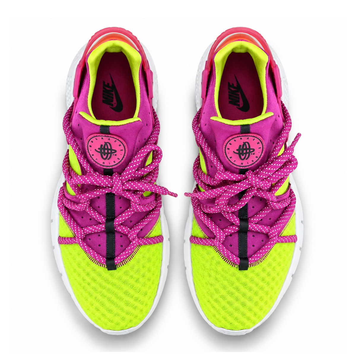 Nike Air Huarache NM Volt Fuchsia Flash 2015 (USED)