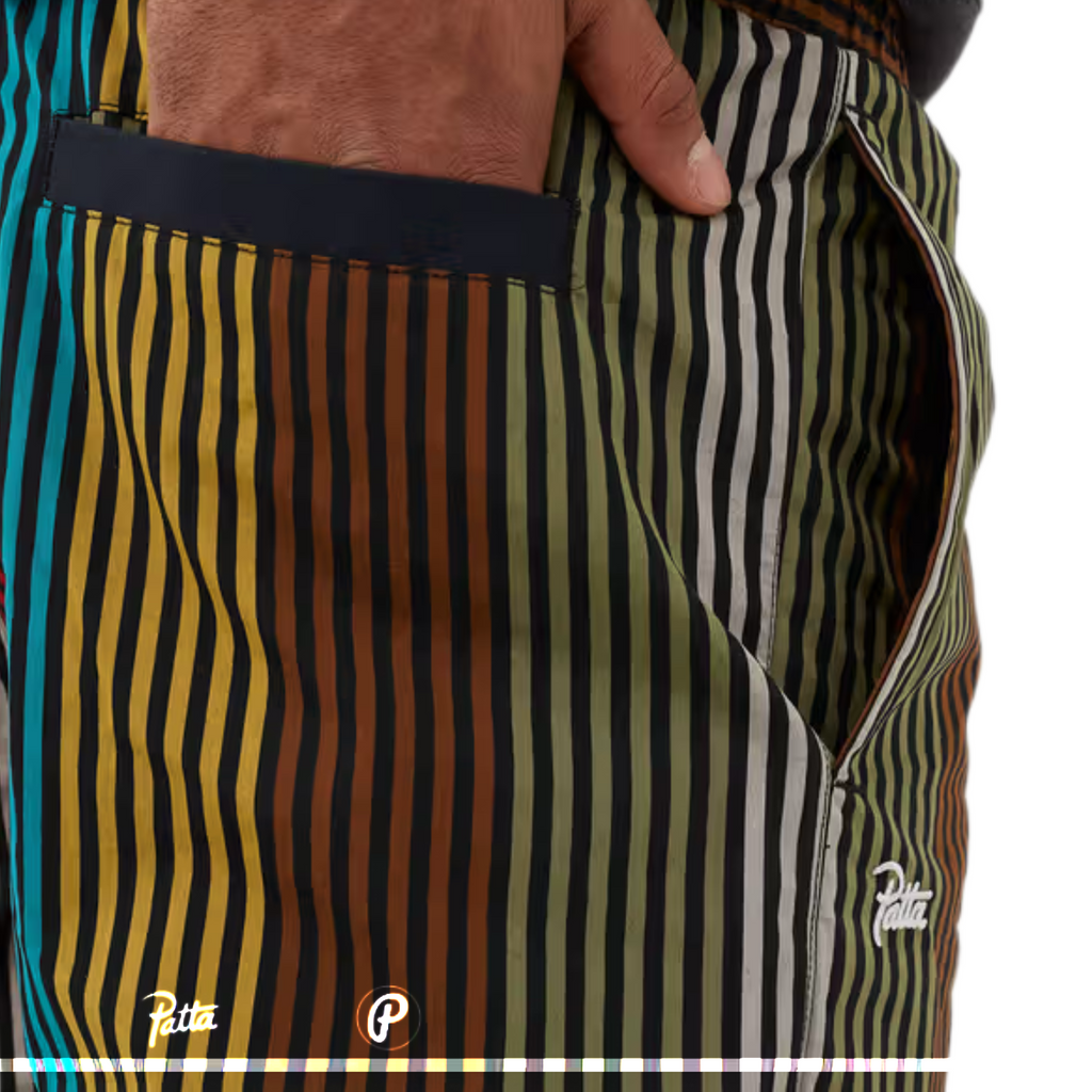 Patta Jamaican Striped Poplin Short 2021 (NEW-)