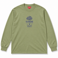 Supreme Marrakech Long Sleeve Tee Olive 2019 (USED)
