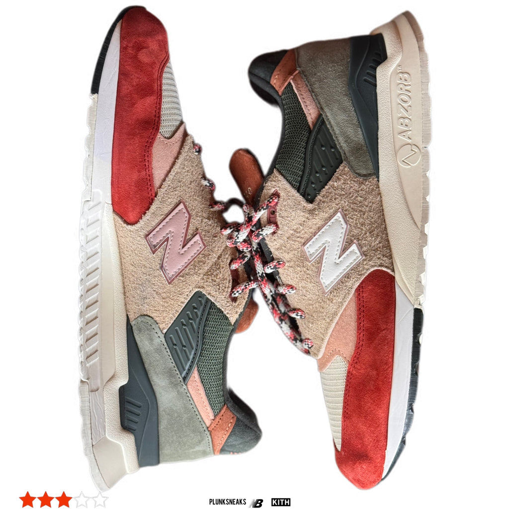 Kith Ronnie Fieg Frank Lloyd Wright New Balance 998 MiUSA Broadacre City Chutney (USED)
