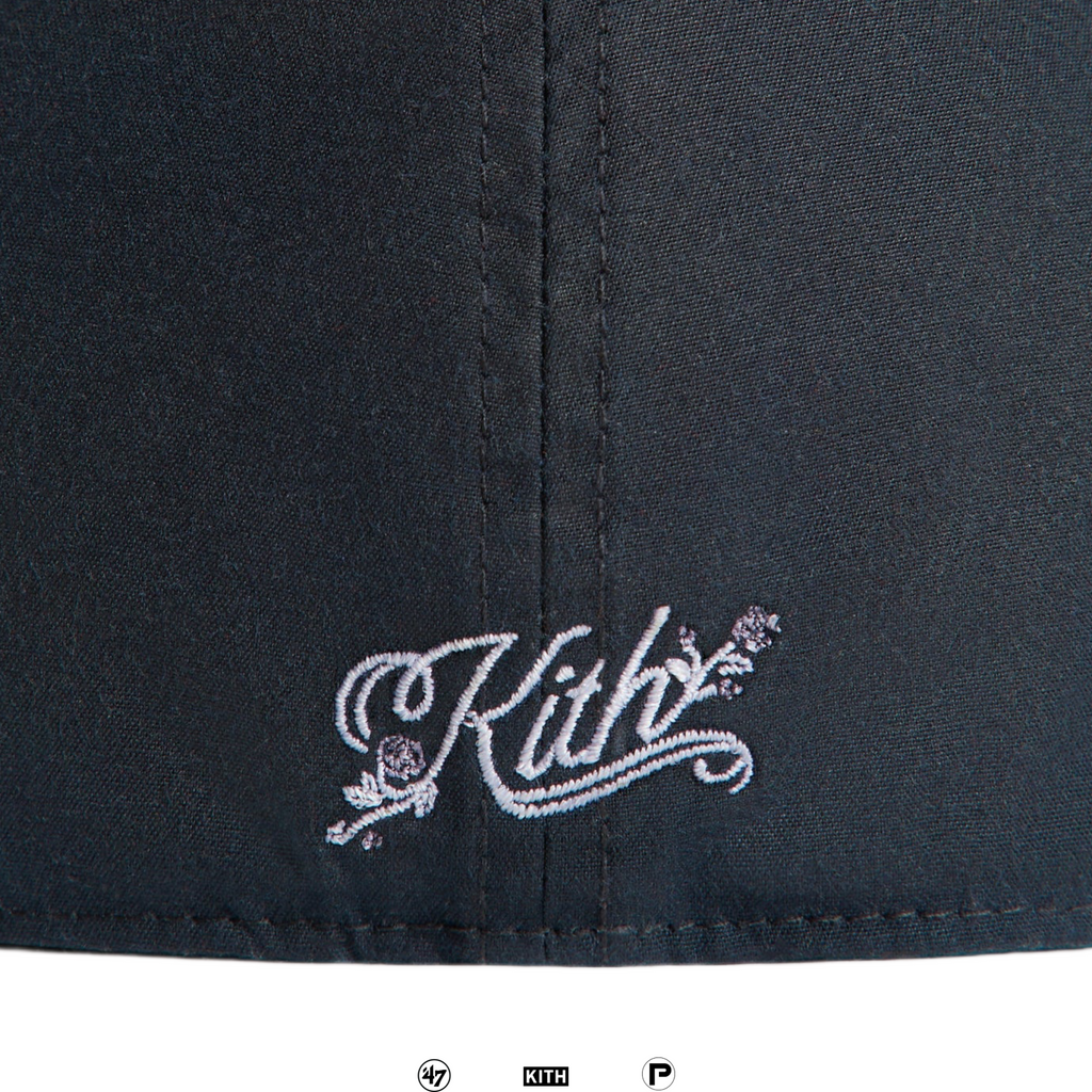 Kith & '47 for the MLB New York Yankees Waxed Franchise LS Fitted Cap