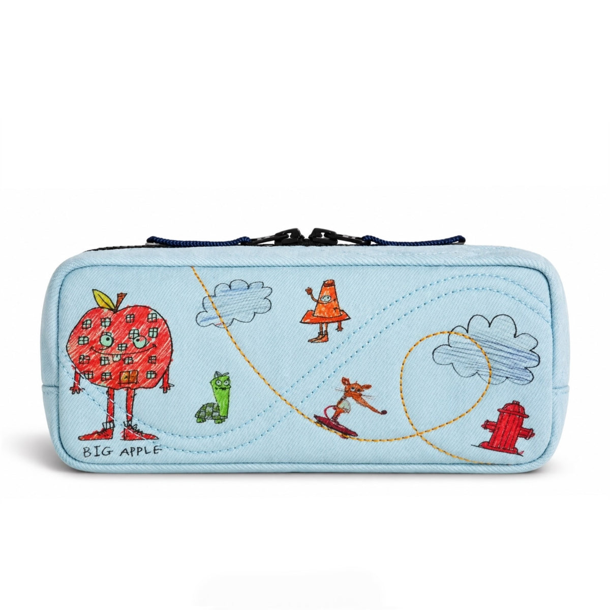 Kith Kids for Matthew Langille Denim Pencil Case Bag Polar 2026