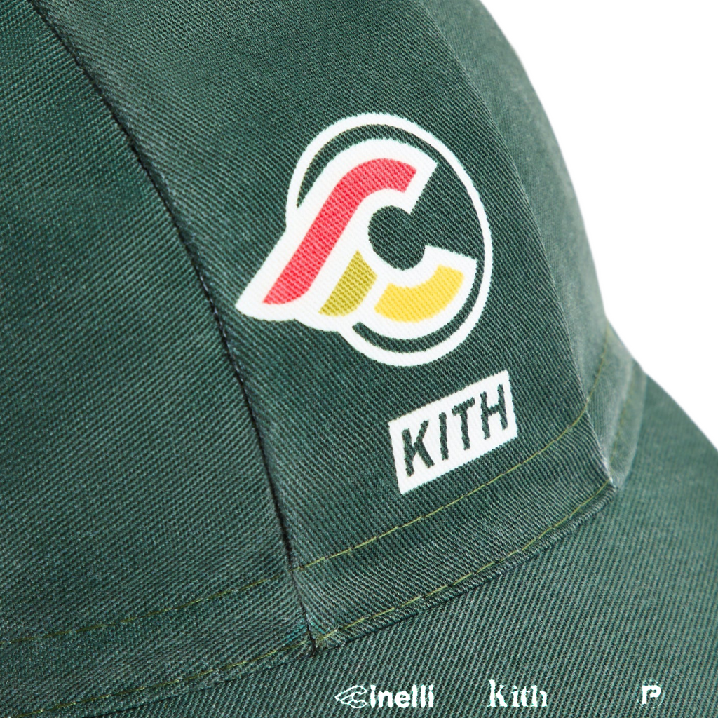 Kith for Cinelli Blocked Printed Cycling Cap