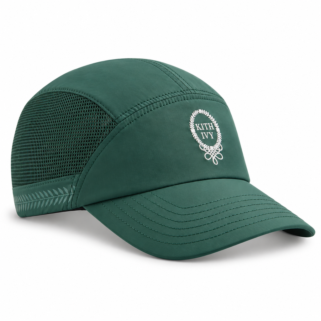 Kith Ivy for Wilson Woven Camp Cap Hat Ivy Green 2025