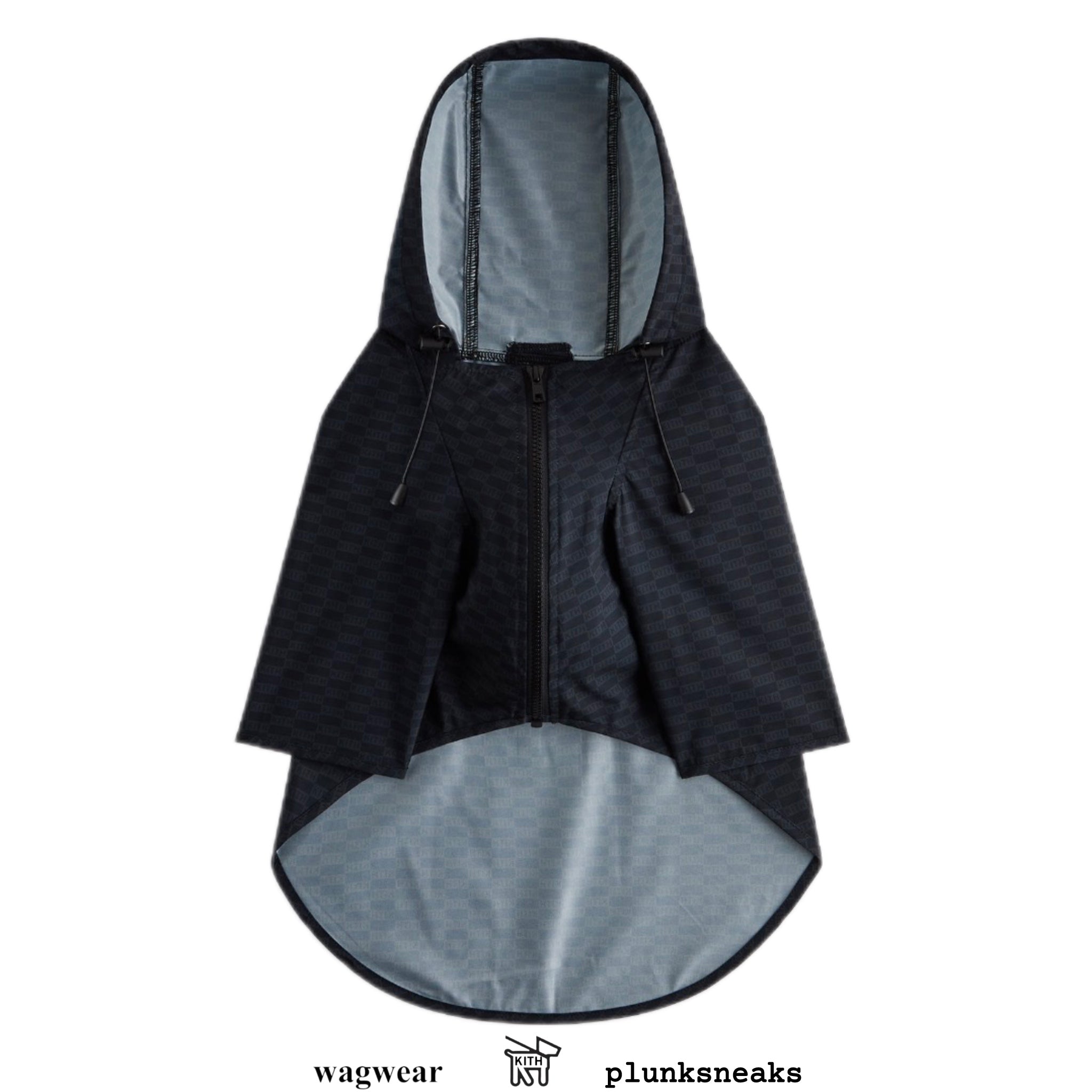 Kith for wagwear Dog Nylon Rainbreaker Jacket