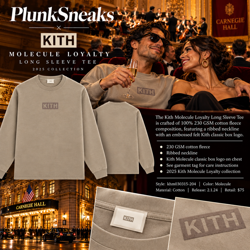 Kith Molecule Loyalty Long Sleeve Tee 2024 (USED)