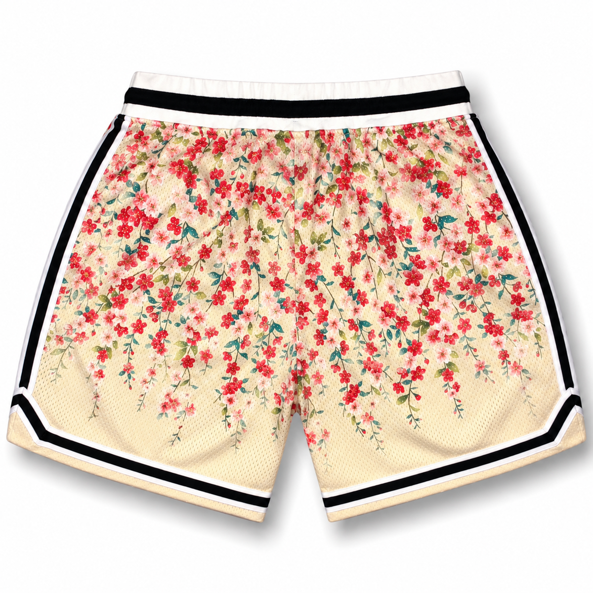 John Elliott Kabuki Cherry Blossom Game Short Ivory 2019 (USED)