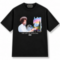 Kith for Bob Ross Joy of Painting Portrait Tee Black 2026