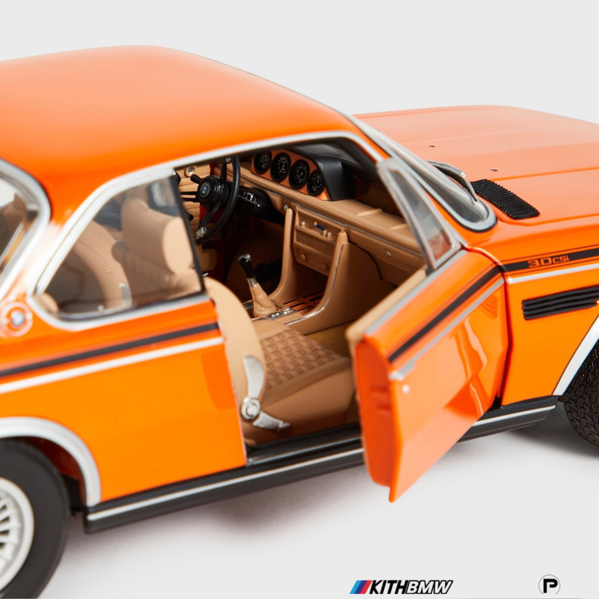 Kith for BMW CSi 3.0 1:18 Diecast Model Car
