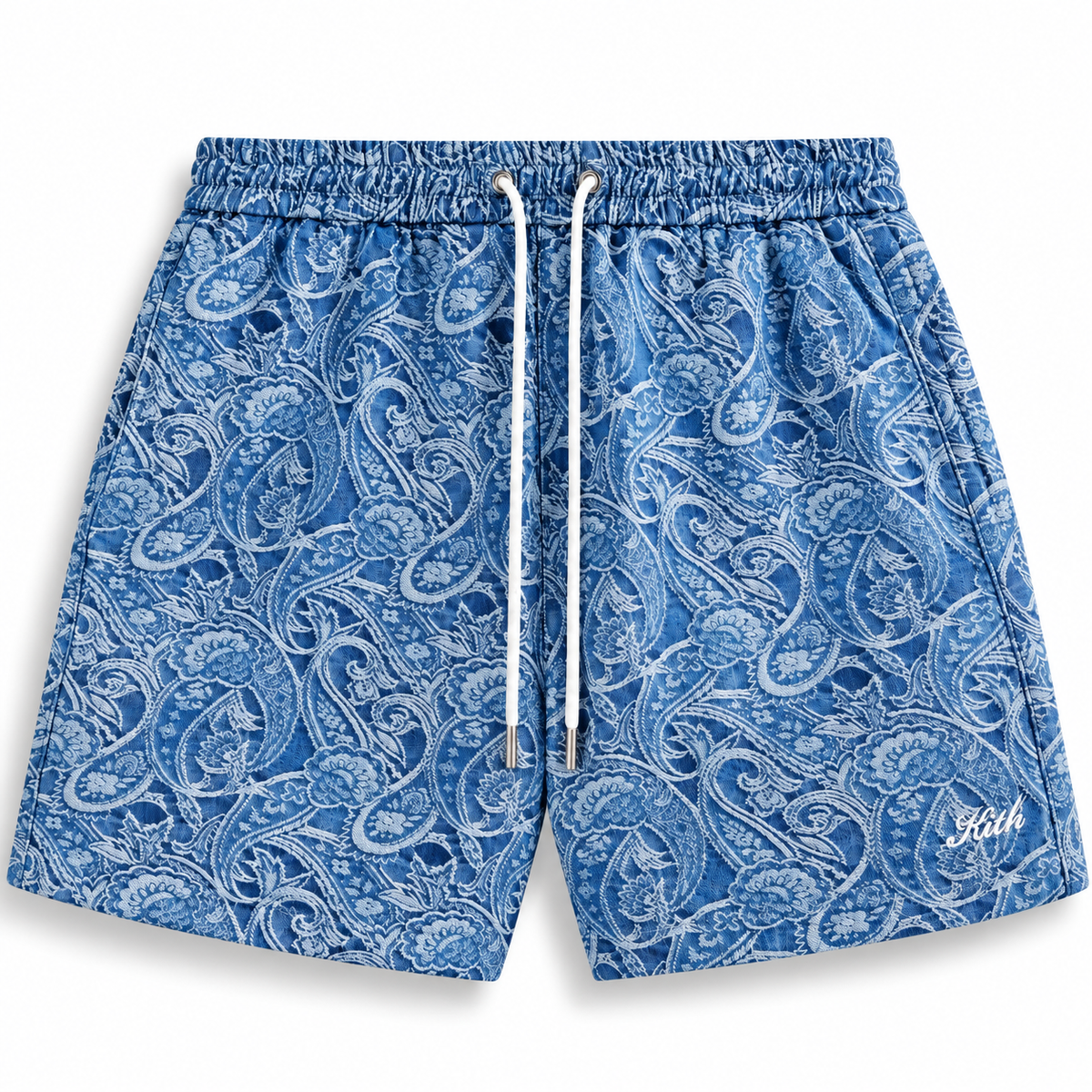 Kith Japanese Indigo Paisley Active Short Light Indigo 2023 (NEW-)