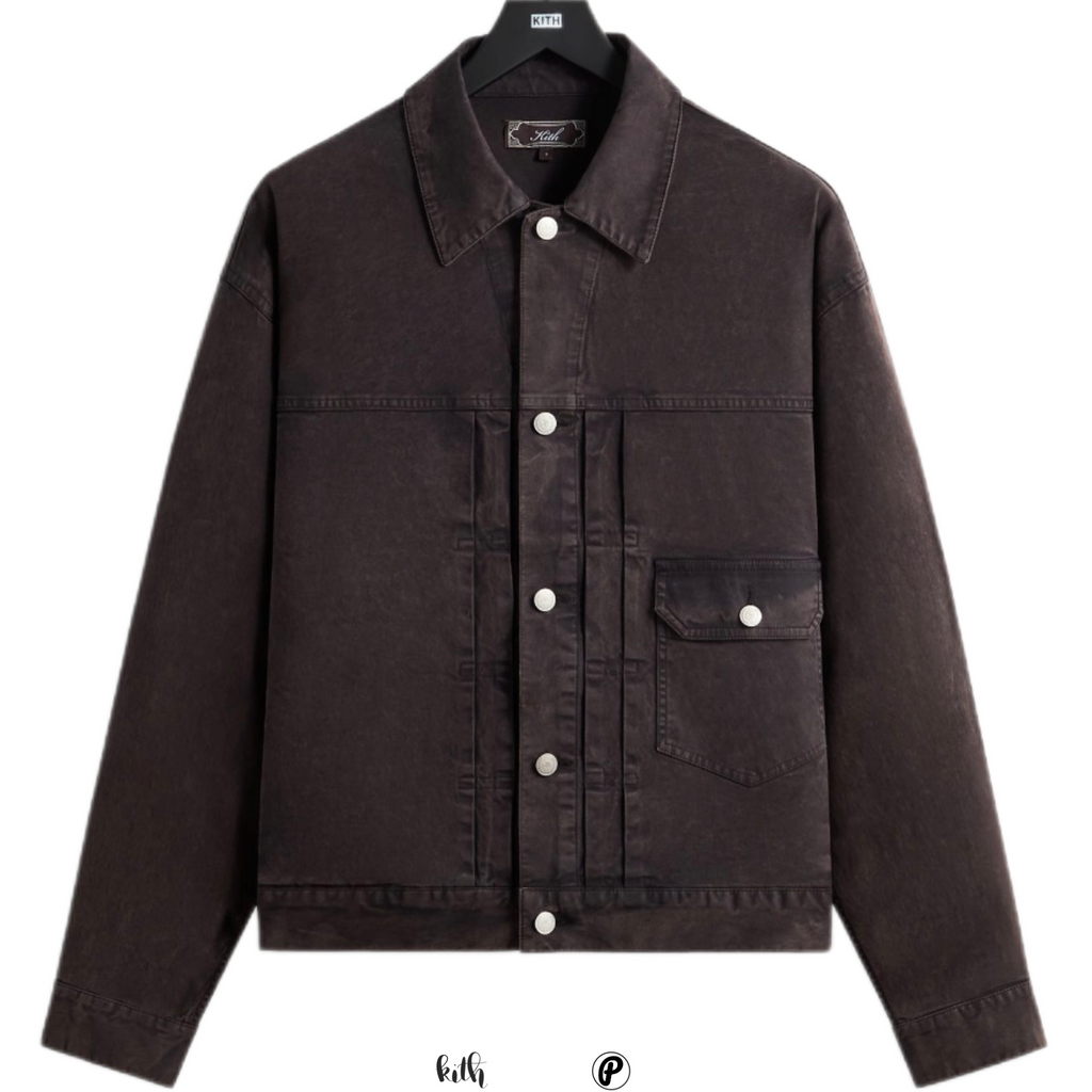 Kith Garment Dyed Alonzo Jacket Kindling 2026
