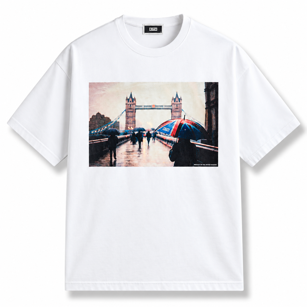 Kith London Rainy Day Tee White | Store Exclusive 2026