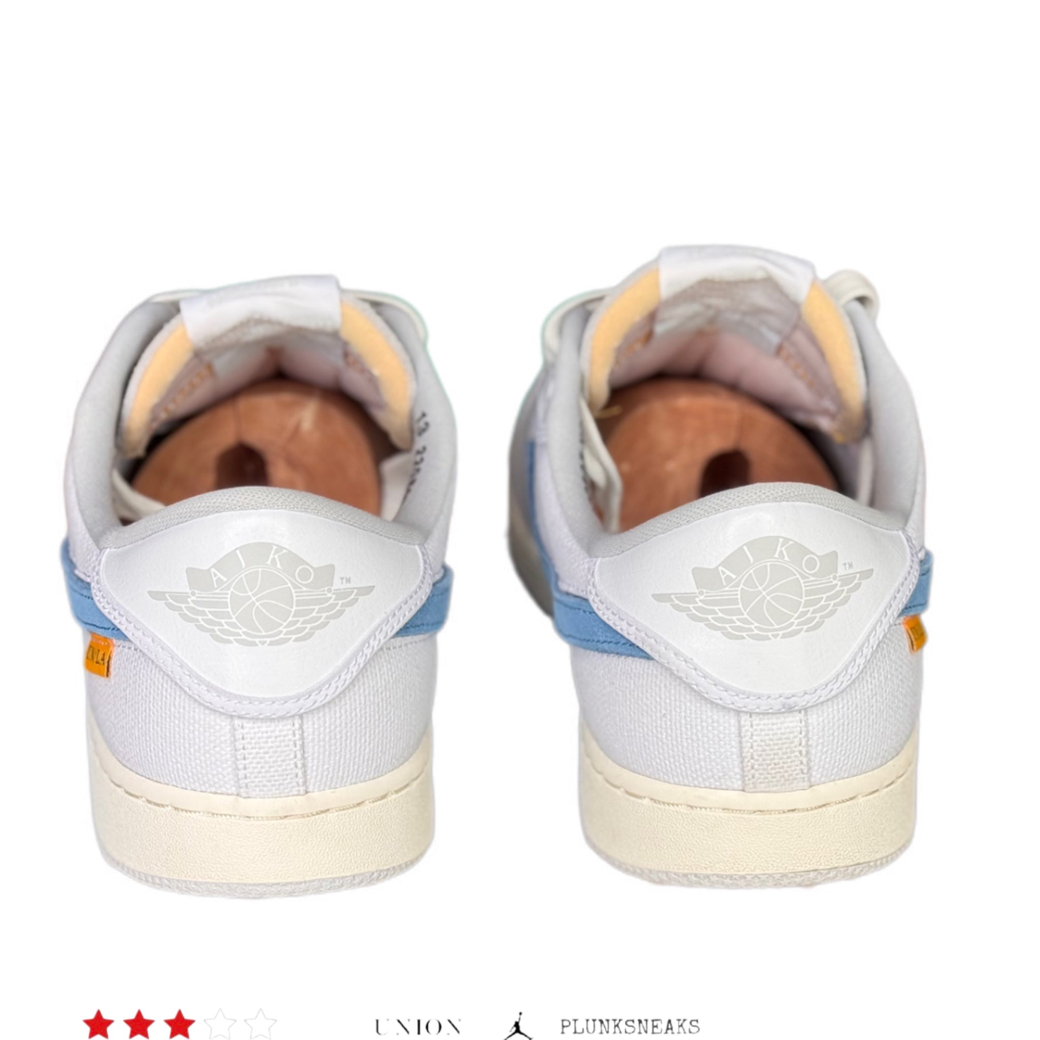 Union LA Air Jordan 1 KO Low White Neutral Grey 2023 (USED)