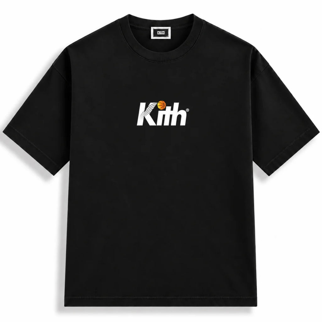 Kith Hoops Graphic Tee Black 2024 (USED)