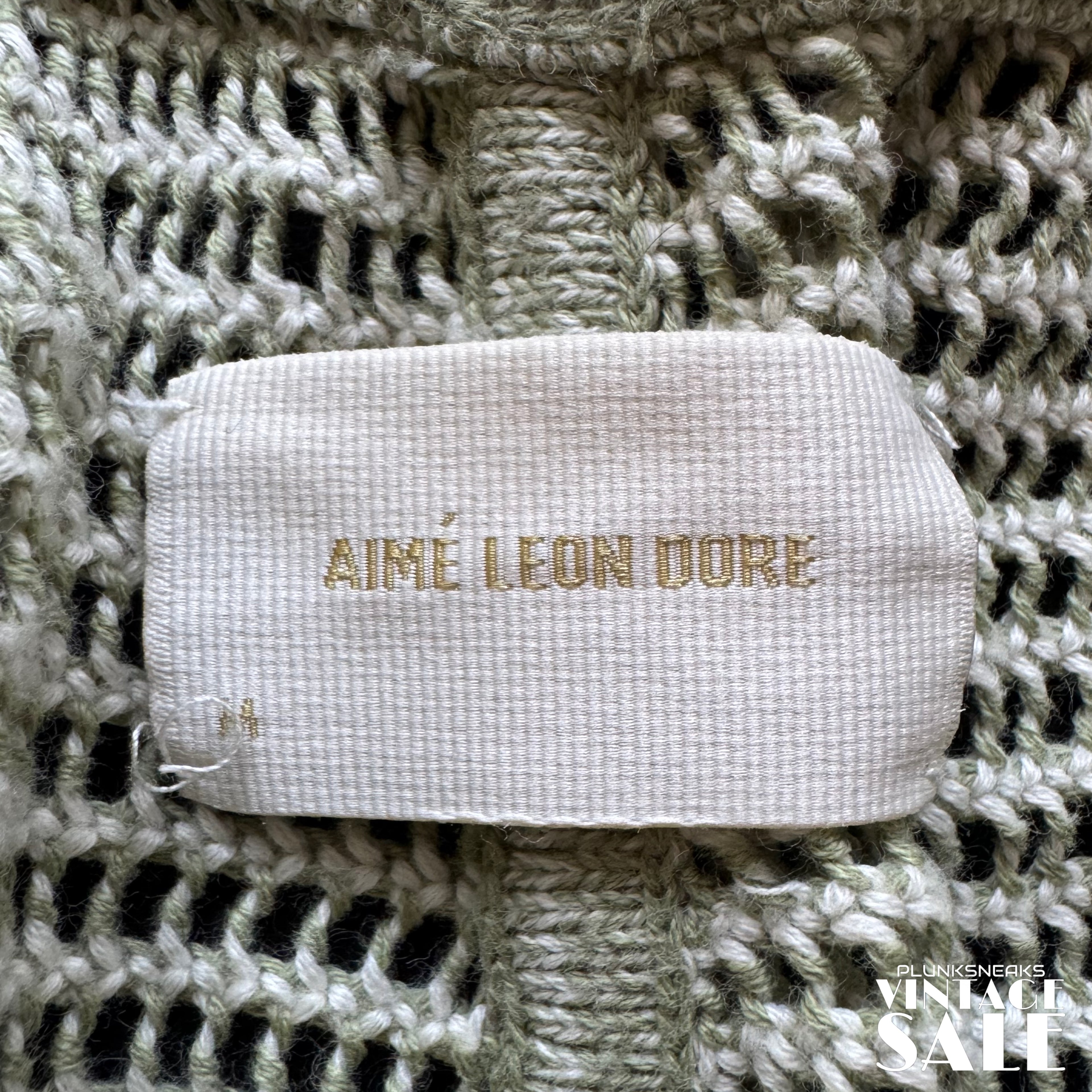Aimé Leon Dore Mesh Knit Short Olive Green 2023 (USED)