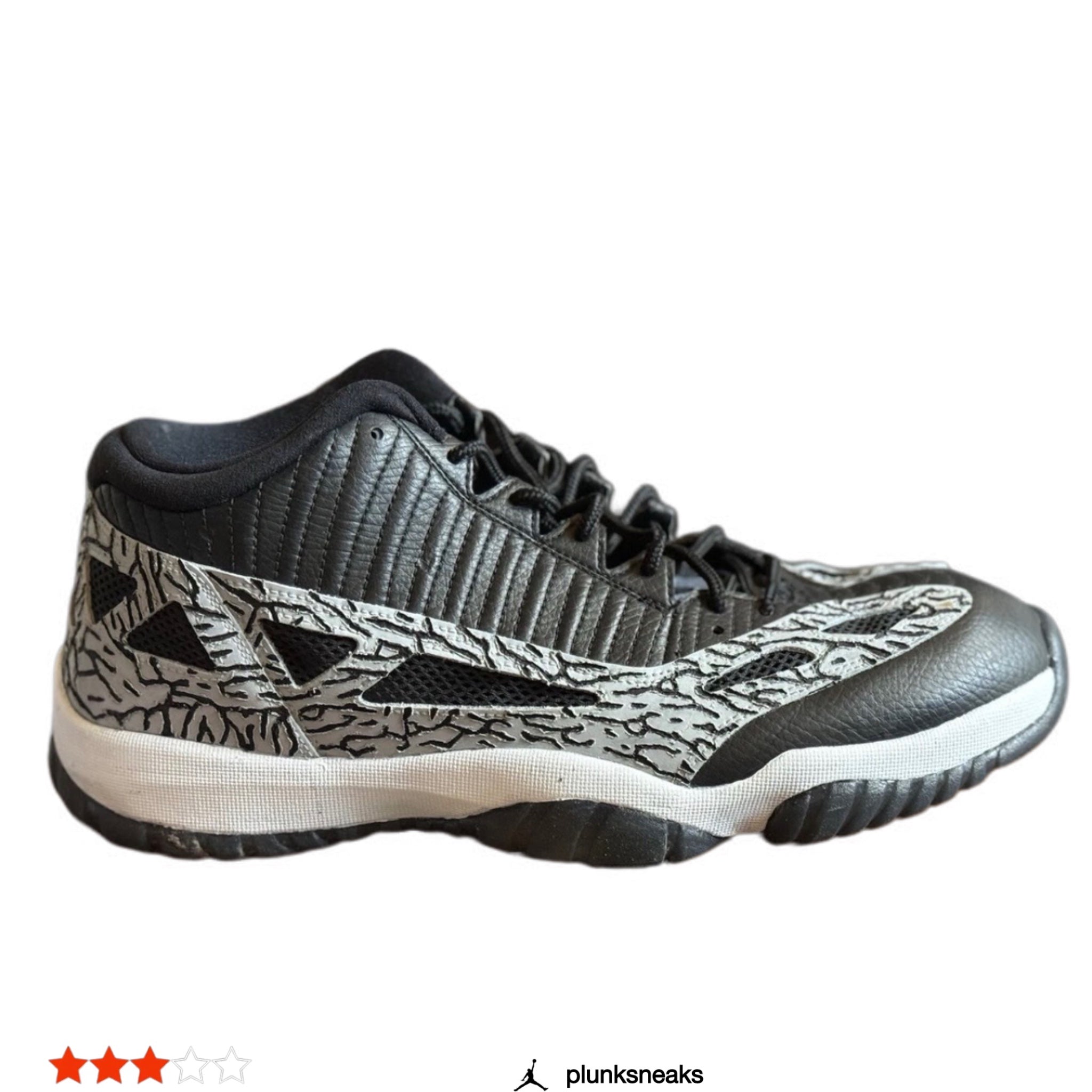 Air Jordan 11 IE Retro Black Cement Custom 2011 (USED)
