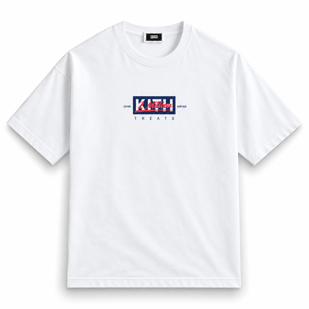 Kith Treats Ten Year 2 Million Tee White 2025
