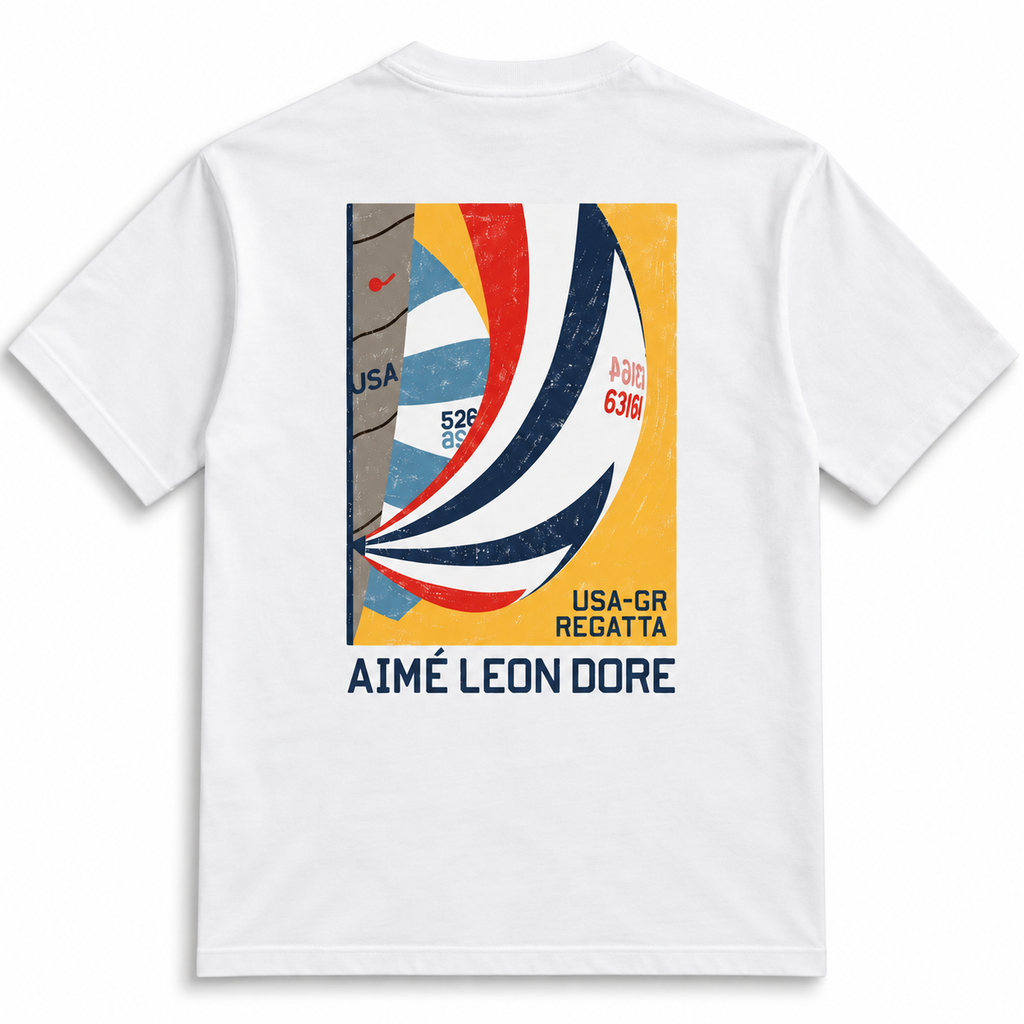 Aimé Leon Dore Regatta Tee Bright White 2026