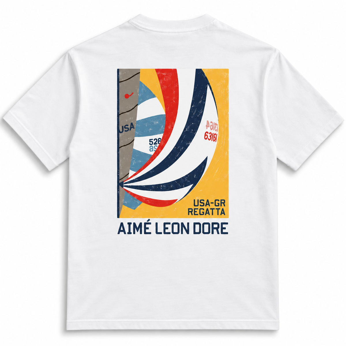 Aimé Leon Dore Regatta Tee Bright White 2026